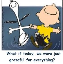 Gratitude - what if today we were just grateful for everything